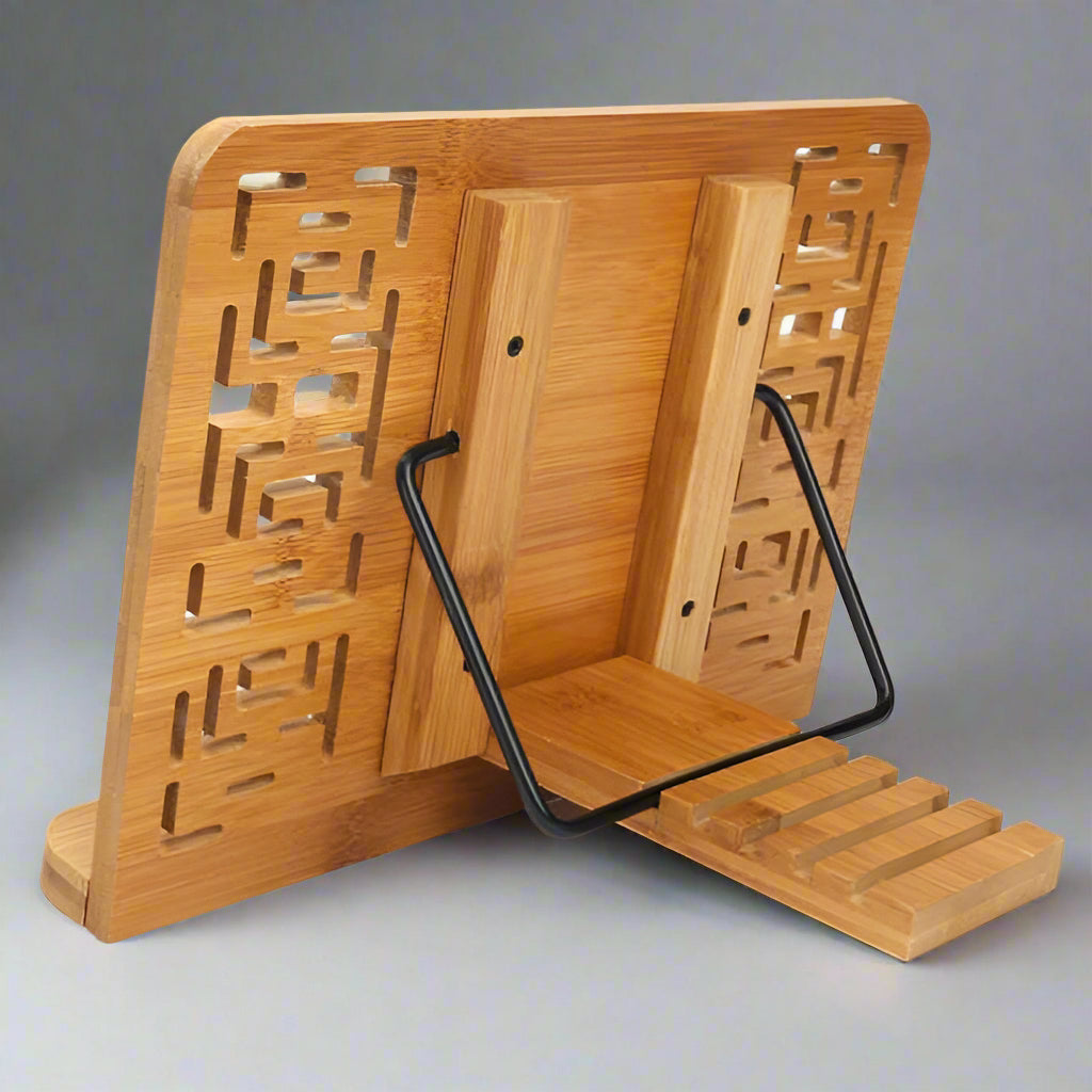 Lot De 2 Supports De Lecture Réglables Et Extensibles Kigima - Rose, Fabriqué En Autriche, Idéal Pour Livres, Tablettes, Cahiers