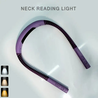 Lampe de lecture rechargeable flexible pour lire au lit