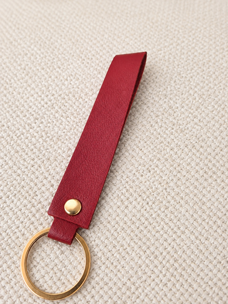 Porte-clé en cuir - Long