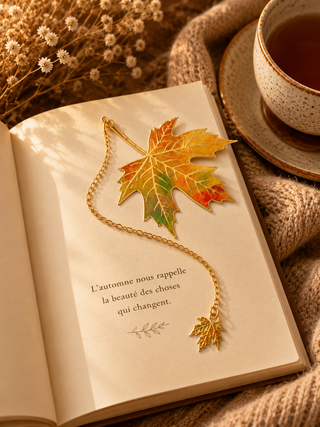 Marque-pages en Laiton – Cadeaux raffinés en coffret