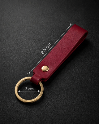Porte-clé en cuir