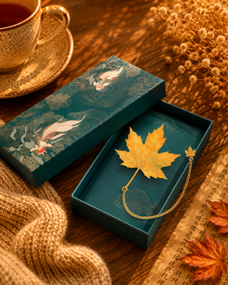 Marque-pages en Laiton – Cadeaux raffinés en coffret