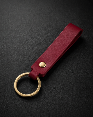 Porte-clé en cuir