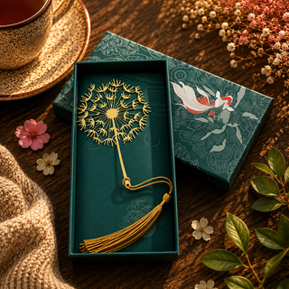 Marque Pages en Laiton Fleurs