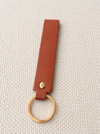 Porte-clé en cuir - Long