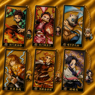 Marque Pages Métal Demon Slayer