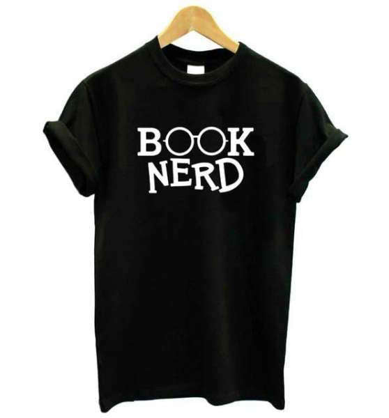 T-Shirt Citation<br /> Book Nerd