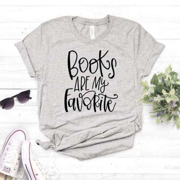 T Shirt Femme Books are my favorite